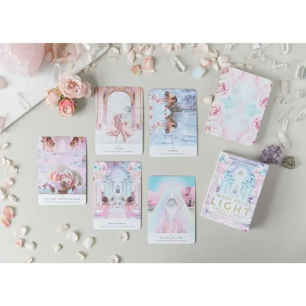 SKU3160 Work Your Light Oracle Cards by Rebecca Campbell (44-Card NIB Deck)